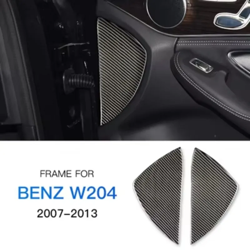 

4PCS Carbon Fiber Door Panel Groove Slot Trim for Mercedes C Class W204 2007 2008 2009 2010 2011 2012 2013 AMG Sticker