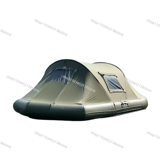 Camping Touring Vehicle Roof Bimini Top Land Water Multi-function Air Pontoon Tent Inflatable