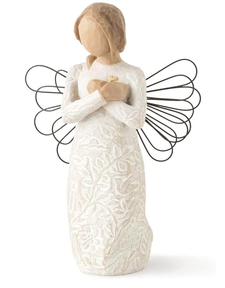 

Remembrance Angel Memorie Hold Each one Safely in Your Heart, A Gift to Express Sympathy, Comfort, Remembrance and Healing,