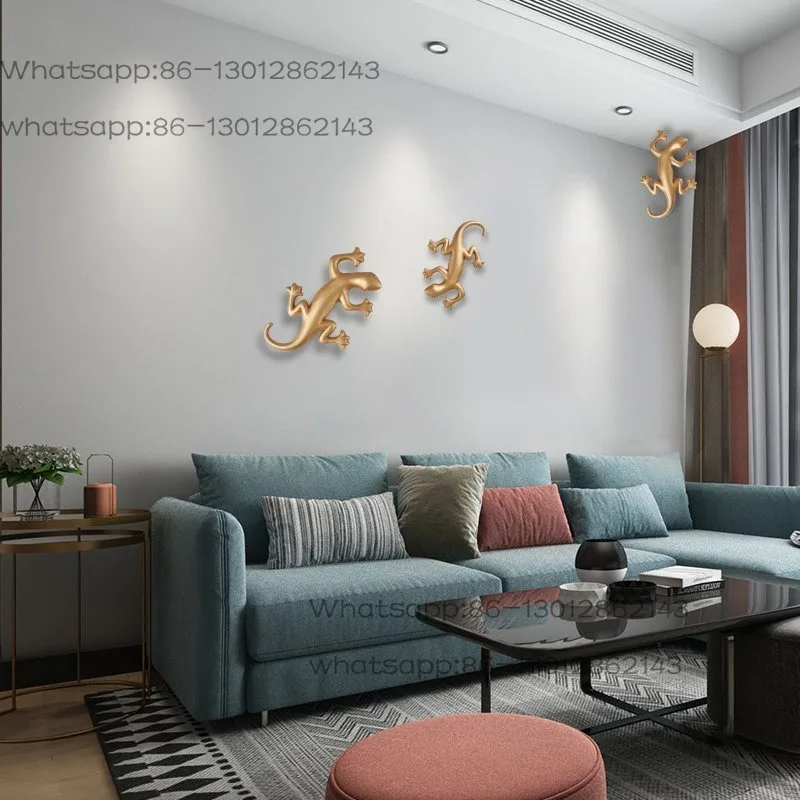 Gecko wall hanging crafts bar club sofa background home pendant wall decoration soft