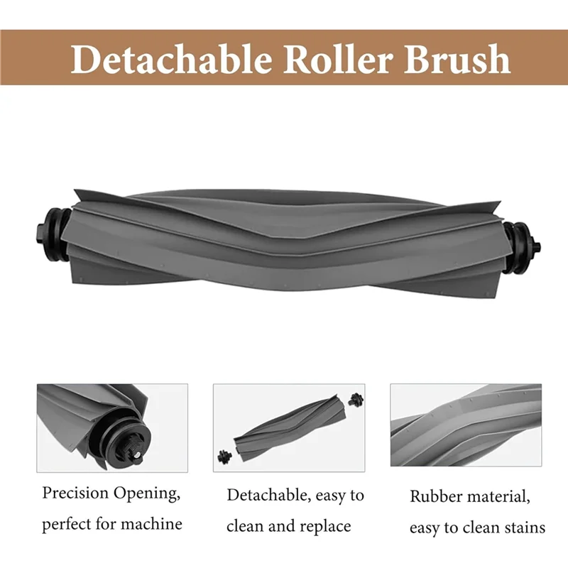 

FGGS-For Dreame Mova P50 Pro Ultra/ P10 Pro Ultra/ P10 Ultra Vacuum Spare Parts Brush Hepa Filter Mop Cloth Dust Bag Parts