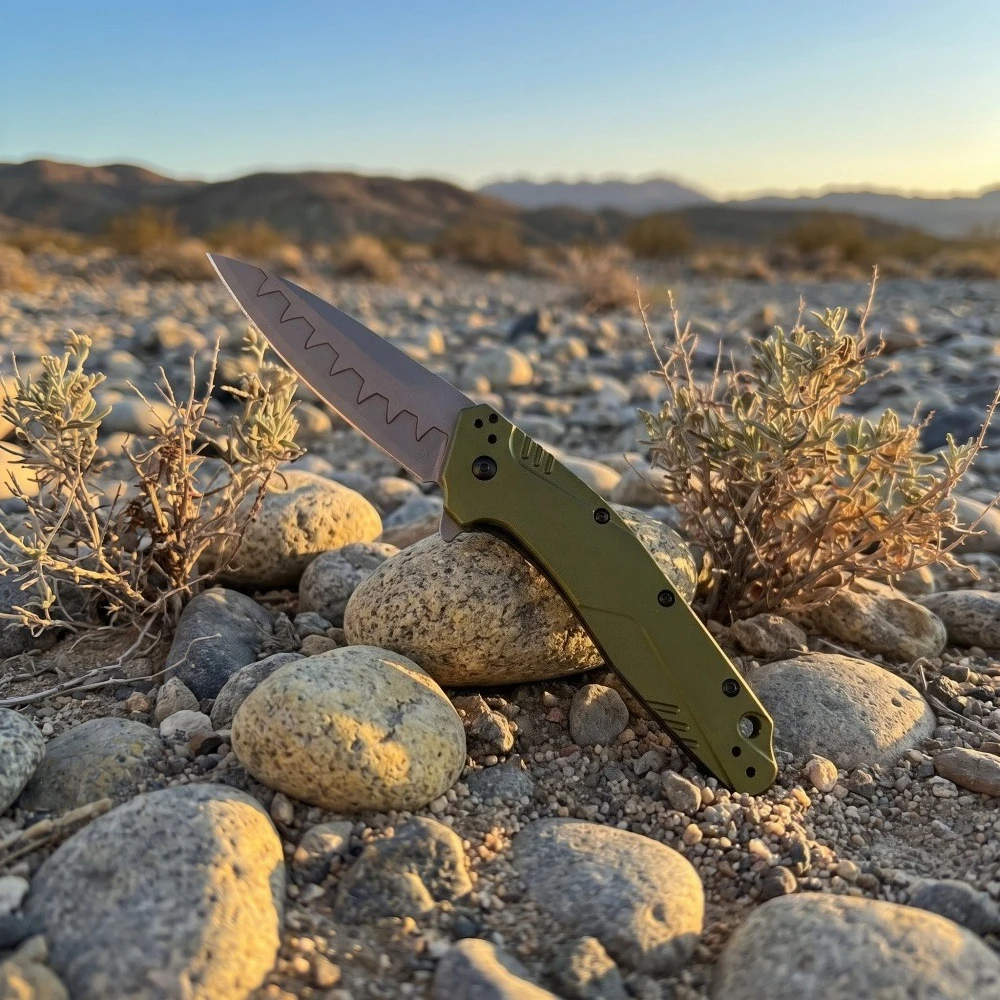 Edc Carry Pocket Knife - 1812 EDC Foldable Pocket Knife T6