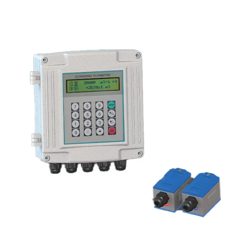 เครื่องวัดอัตราการไหล BOY-WF11 แบบอัลตราโซนิก พร้อมโมดูลวัดการไหลของน้ำและหัววัดแบบหนีบขนาดเล็ก