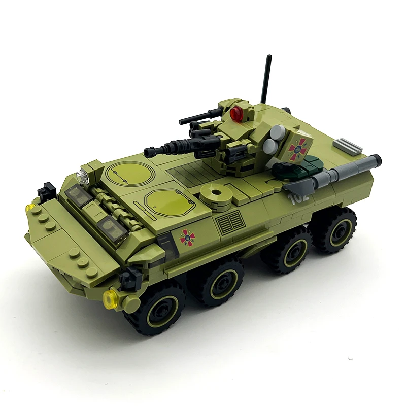 ชุดตัวต่อรถทหาร รถถัง รถบรรทุก ของเล่นแบบประกอบ ของขวัญคริสต์มาส ของขวัญวันเกิด สำหรับเด็กผู้ชายและผู้ใหญ่