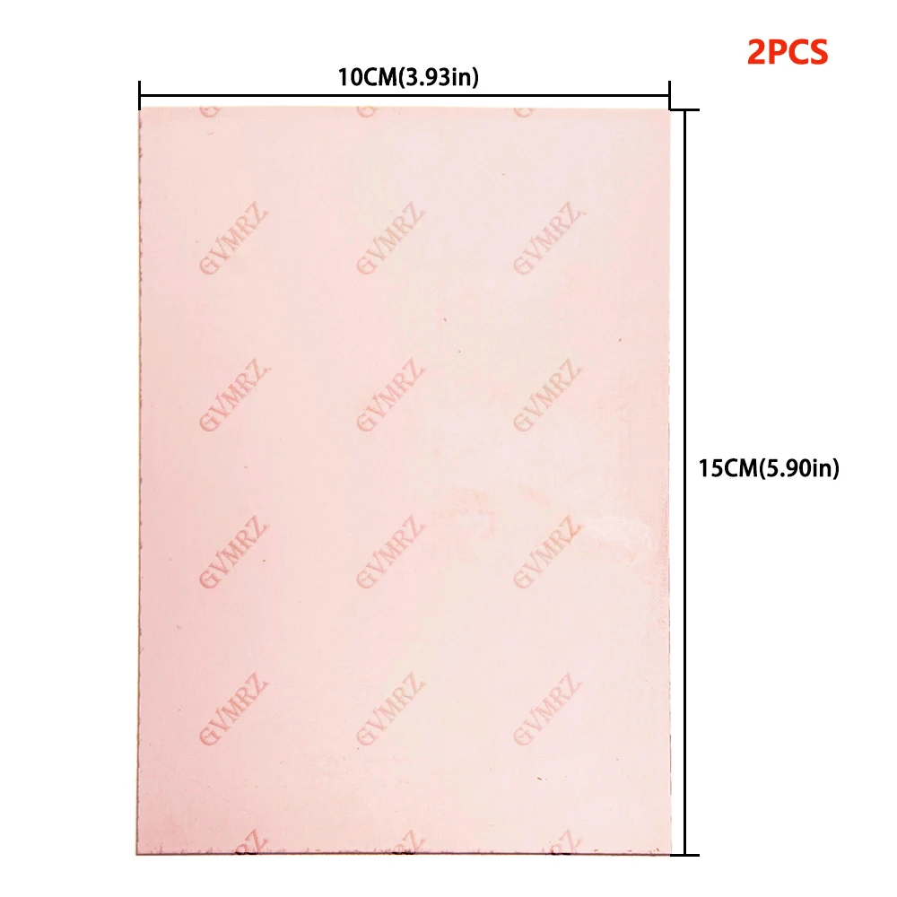 7x10cm 10x15cm Single Sided Copper Clad PCB Board Blank FR4 Laminate Sheet for DIY Electronic Projects 7X10 10X15