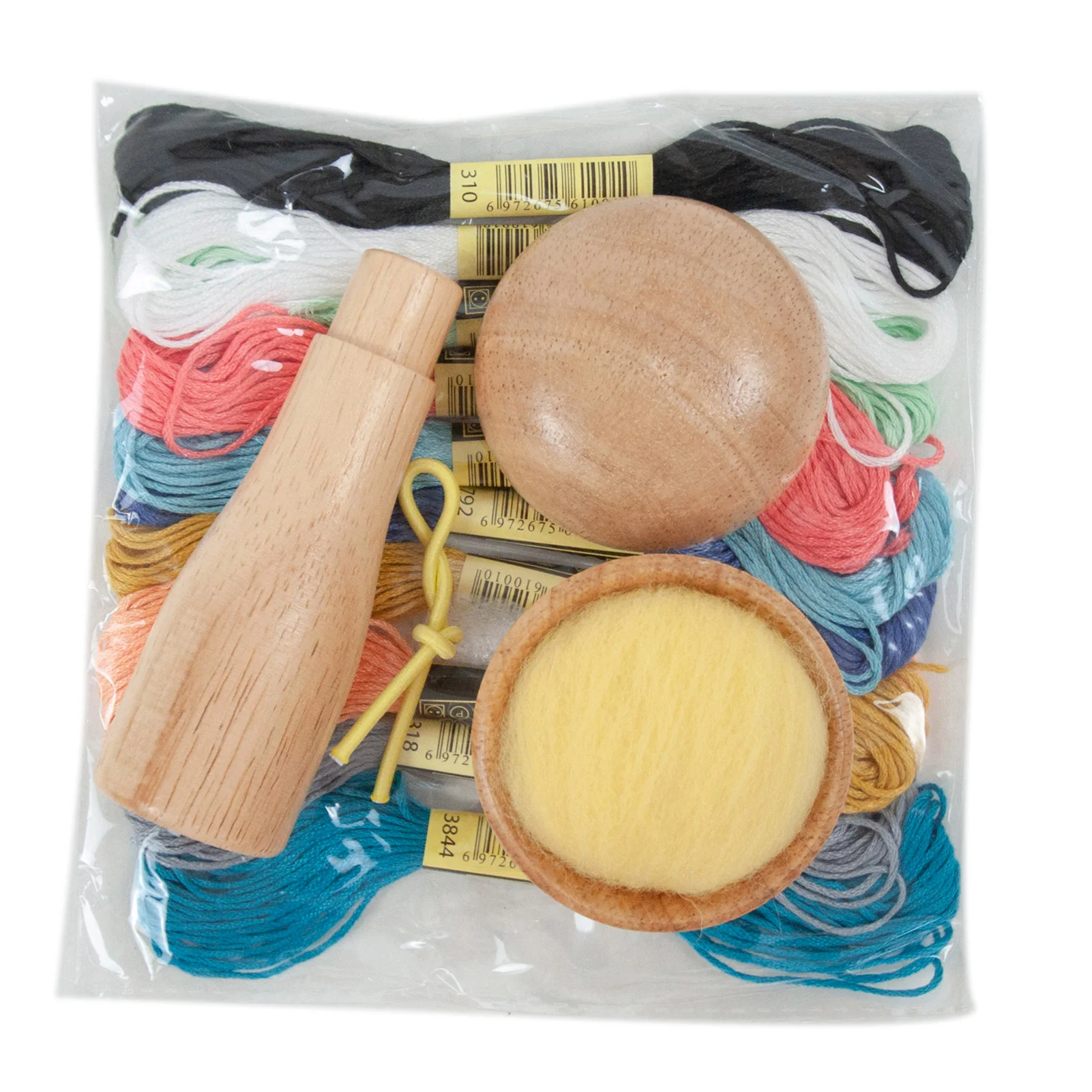 1PC DIY Wooden Darning Mushroom Patchwork Tool Mending Pants Clothes Socks Weaving Crafts Needle Holder Sewing Accessories