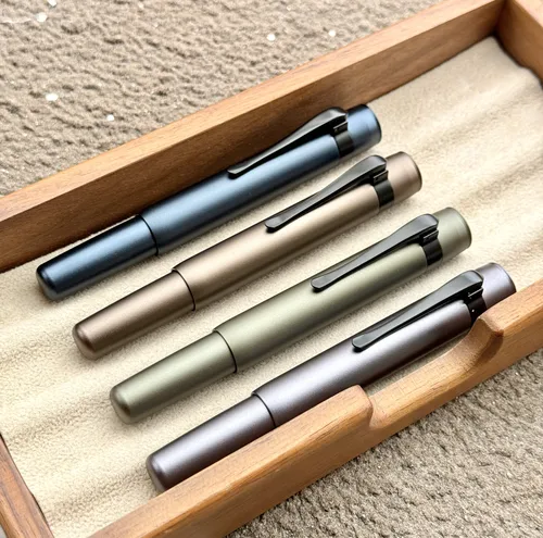 Hongdian M2 Black Forest Mini Metaverse Sports Pluma estilográfica de metal de bolsillo 26 #   Nib Material de oficina escolar Escritura Papelería Regalo