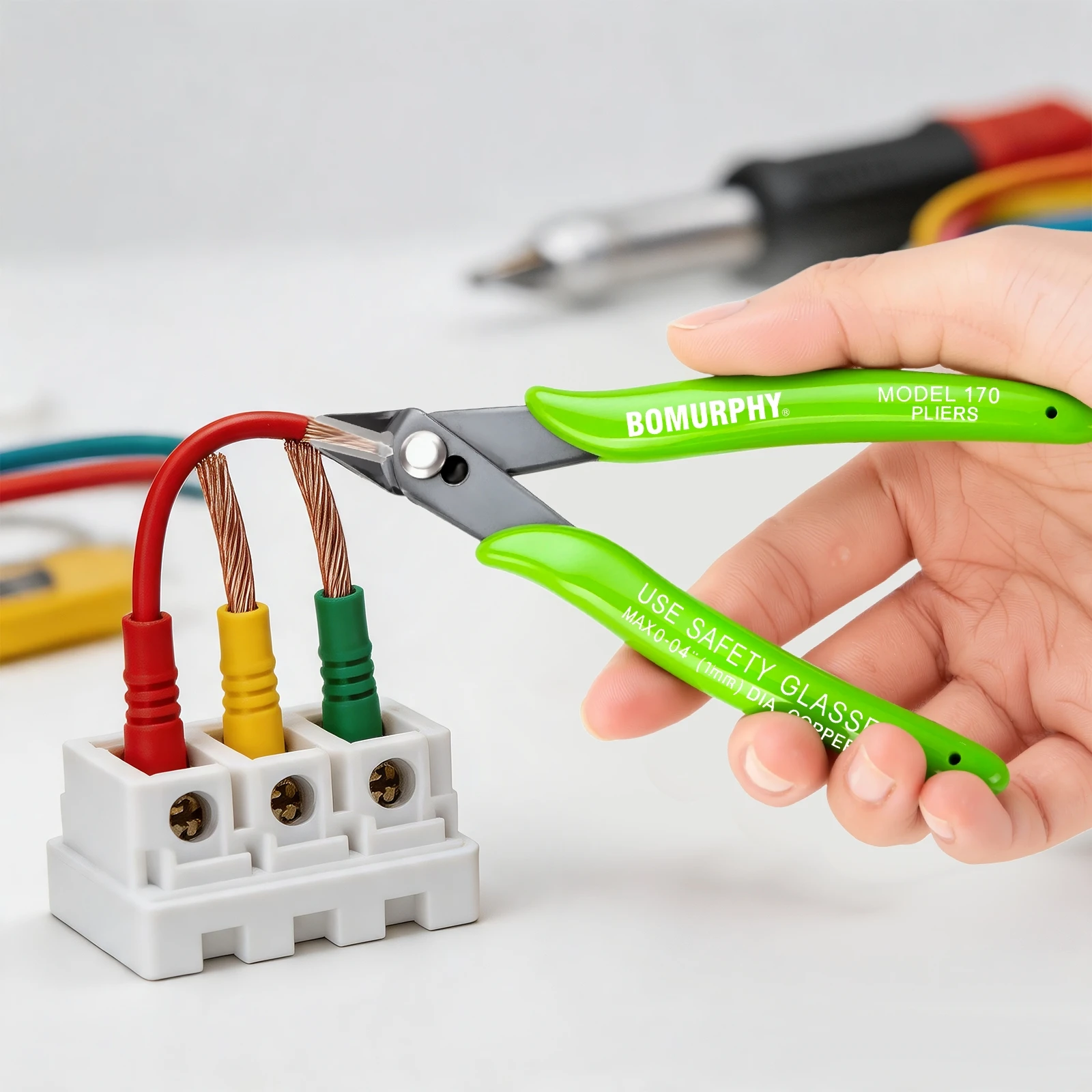 Universal Multi-functional Carbon Steel Pliers Electrical Wire Cable Cutter Flush Nipper Side Snips Hand Cutting Tools