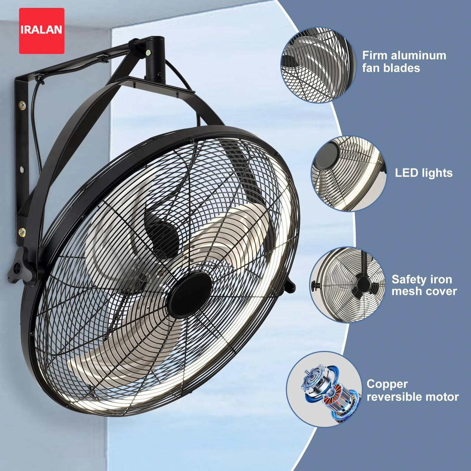 Wall Mount Fan Remo…