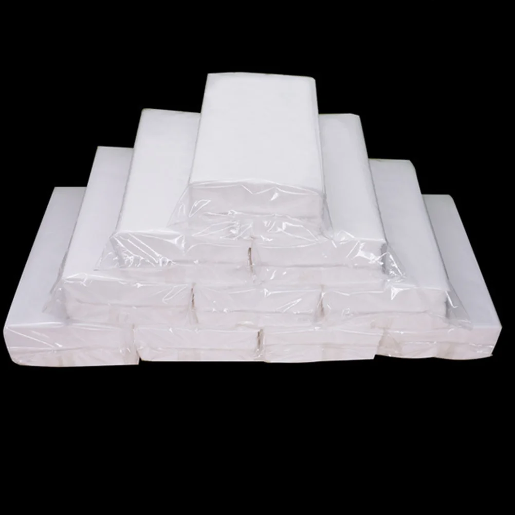 10 عبوات مناديل المناديل الورقية الفاخرة السميكة الناعمة للاستعمال مرة واحدة باللون الأبيض 90 ورقة لمطعم الفندق والزفاف وتقديم الطعام في المنزل #6