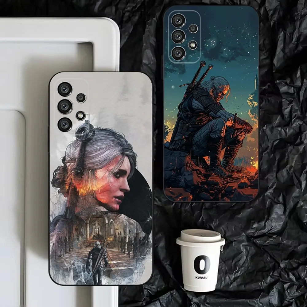 Game T-The Witcher 3 Phone Case For Samsung S25,S24,S23,S22,S21,S20,S10,Ultra,Plus,Lite,FE,Soft Silicone Black Cover