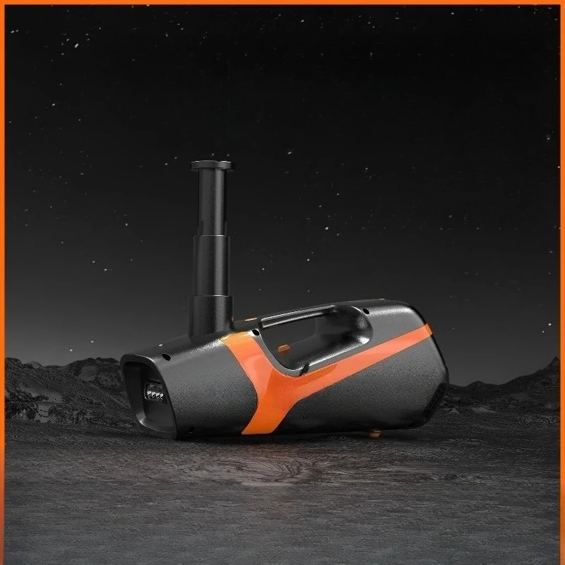 One machine multi-purpose inflatable tire changing tool, vehicle remote control electric hydraulic jack set
