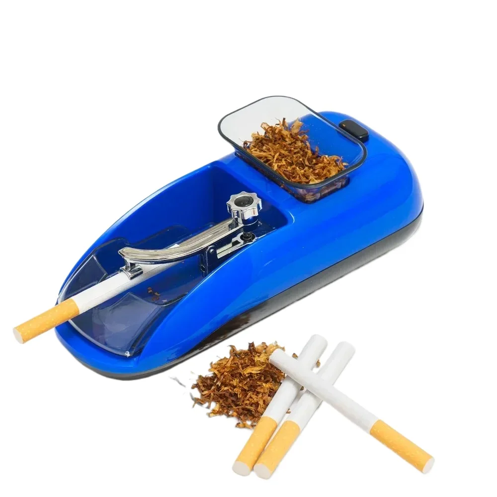 Automatic 8.0/6.5cm Electric Cigarette Rolling Machine Tobacco Injector Maker Roller Raw Herb Cigarette Device Smoke Accessories
