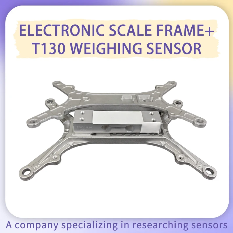 130mm Load Cell and Weighing Rack Aluminum Alloy 60kg Weight Sensor Scale Support Bracket Intelligent Shelf Automated Balance