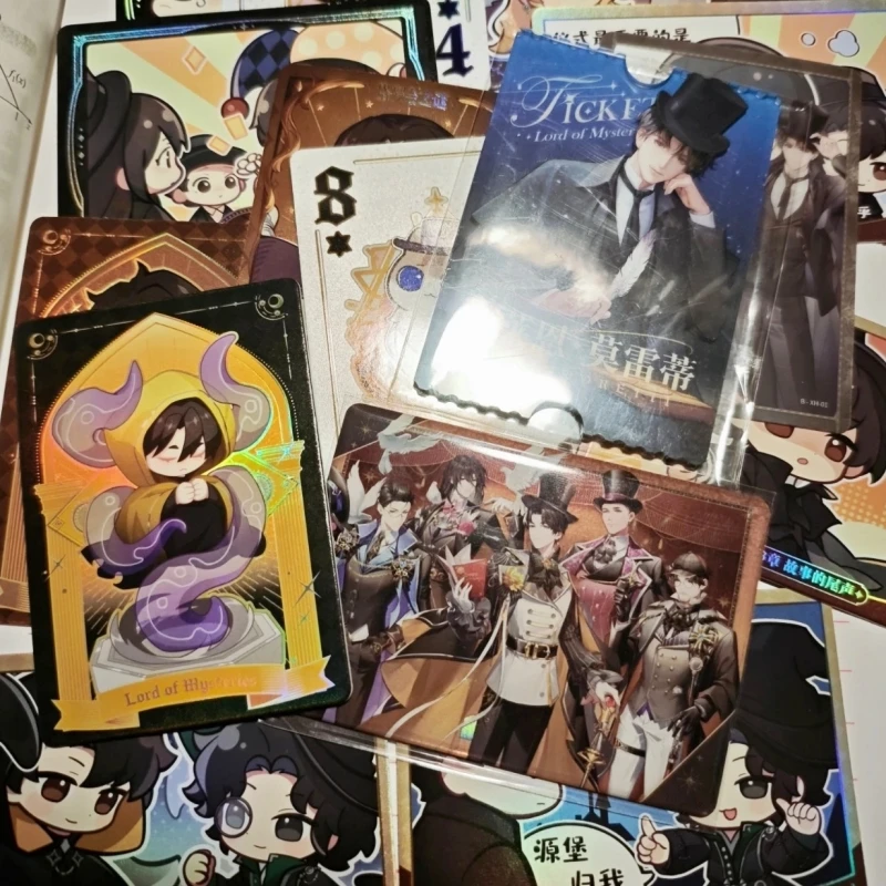 

Genuine New Lord Of The Mysteries Cards Blasphemy Cards Anime Character Klein Moretti Alger Wilson Br Rare Collection Card Gifts