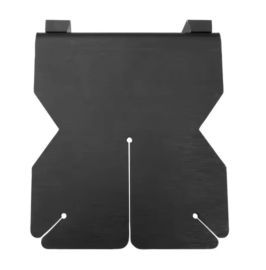 GRS BenchMate Sawing Plate, Black Finished Steel Anti-Slip Stable Holder, Right-Handed for Jewelry Sawing & Cutting