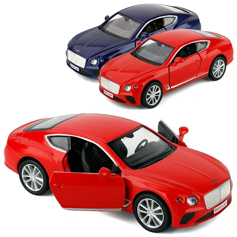 1:36 Bentley Continental GT sports car High Simulation Diecast Car Metal Alloy Model Car Children's toys collection gifts A544