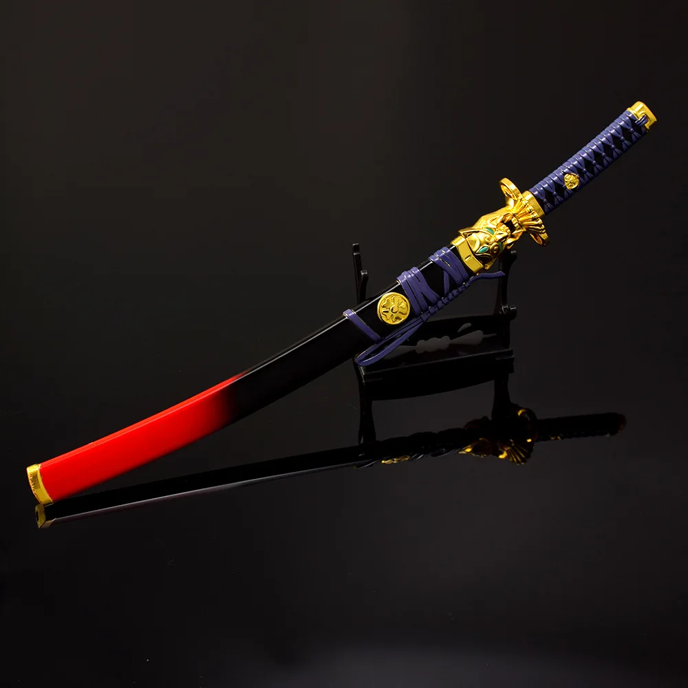โมเดลอาวุธวาโลแรนท์ โอนิกิริมารุ ขนาด 30 ซม. ของสะสมจากอนิเมะ เกม ดาบคาตานะ ของเล่น งานโลหะ ของตกแต่ง ของขวัญสำหรับเด็กผู้ชาย