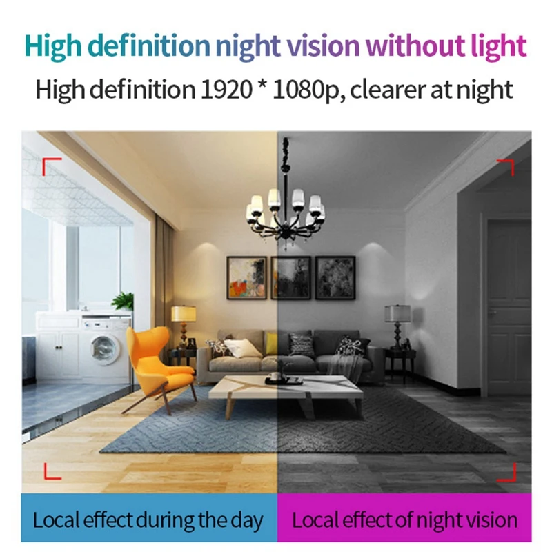 Câmera exterior do corpo do gravador de vídeo do esporte, visão noturna, detecção do movimento, 1080P