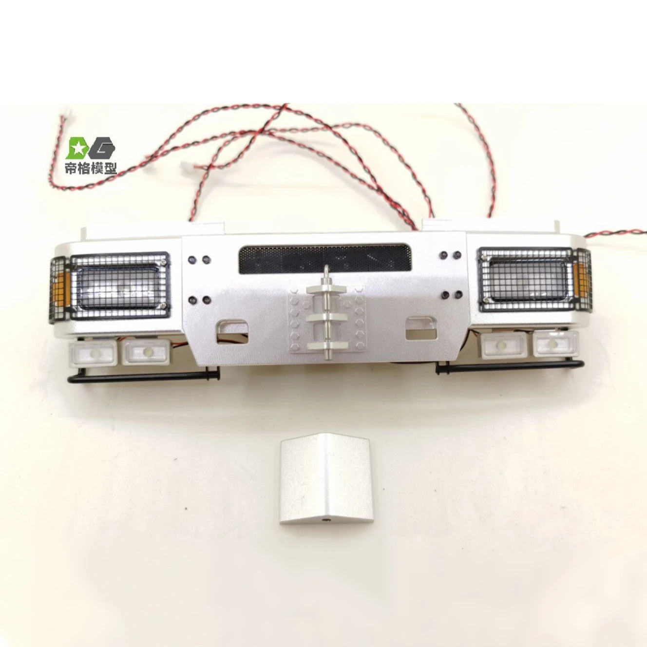 Scale Model Truck F2000 Metal CNC Heavy-duty Bumper Kit For JXMODEL MAN F2000 1/14 RC Truck Parts DEGREE MODEL Accessories