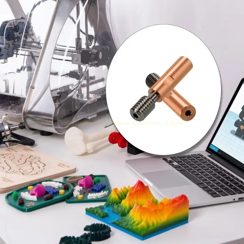 3pcs لـ KP3S الحلق ثنائي المعدني البثق الساخن الحلق Thread 6x30mm للاطلاع #2