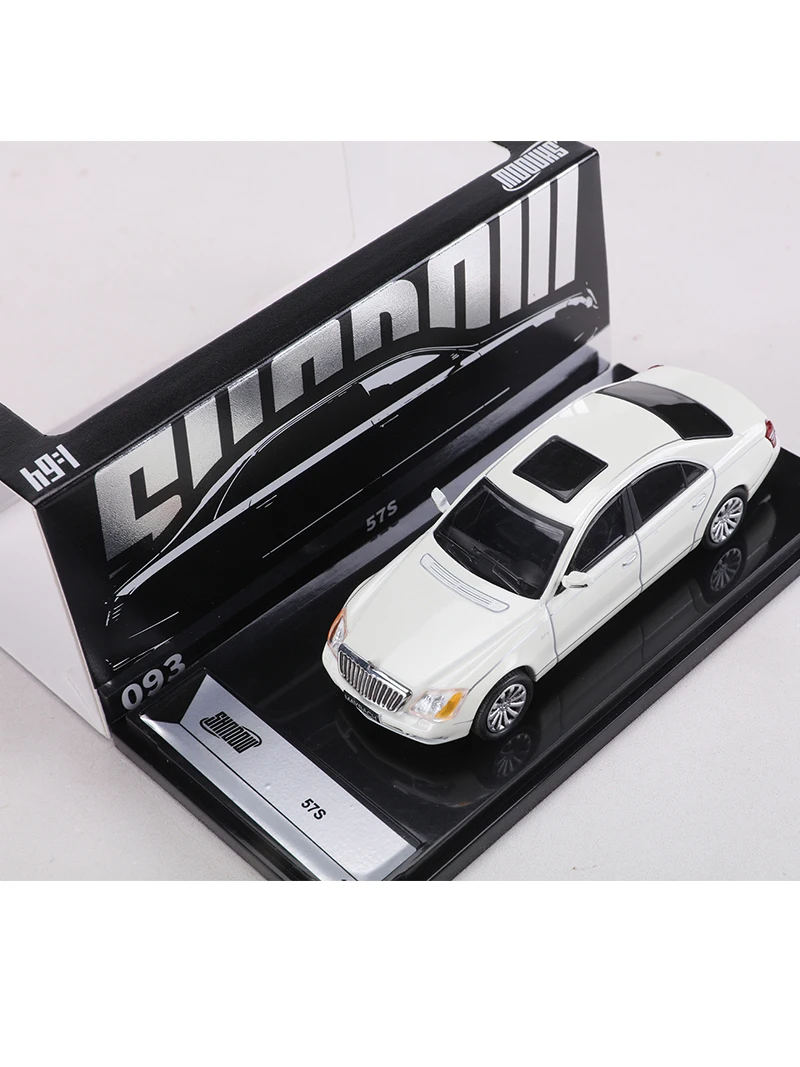 SHADOW 1:64 Maybach 57S Alloy Model Car Toy collection view 6