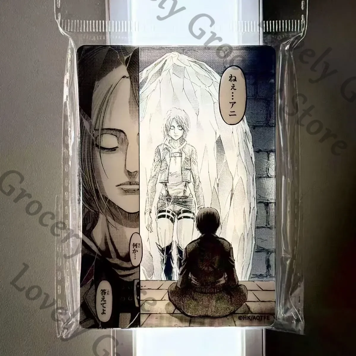 Anime Ataque A Los Titanes Armin Arlert ataque a los Titanes Annie Leonhart Shingeki No Kyojin Cosplay dibujos animados ladrillo acrílico regalo