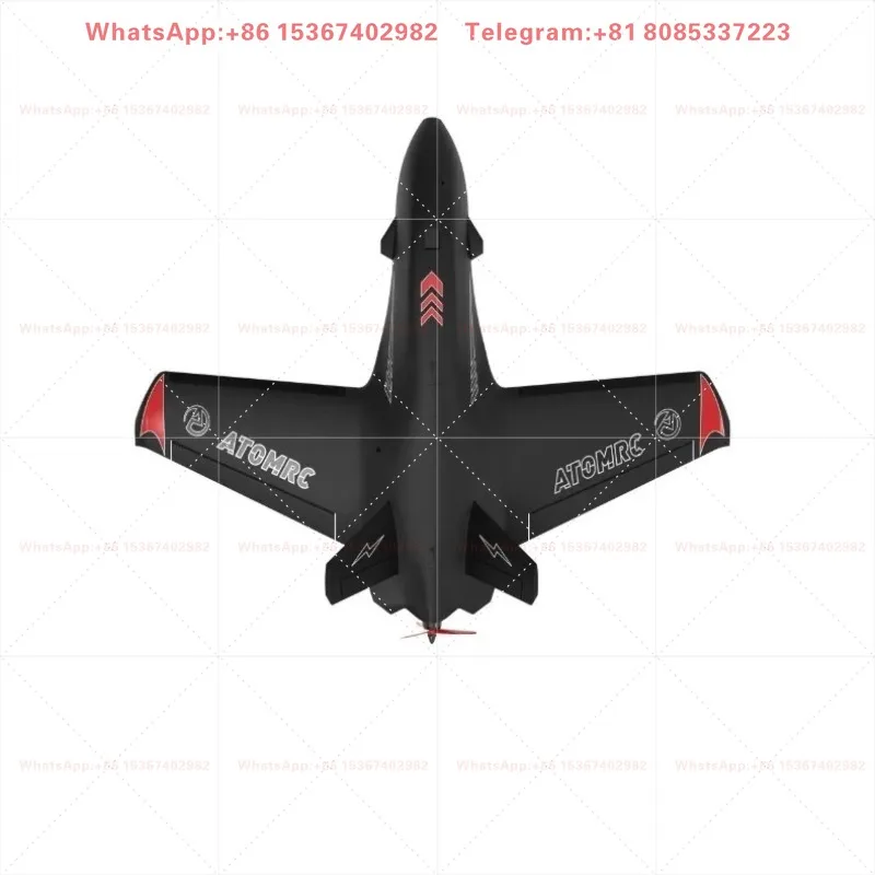 Fixed Wing Forward Swept Wing FPV Triangular Wing Racing Drone EPP Crash Resistant Model Aircraft For Aerial Photography Outdoor