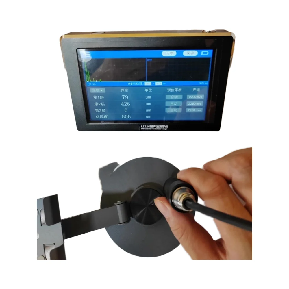 

Multilayer Ultrasonic Thickness Gauge