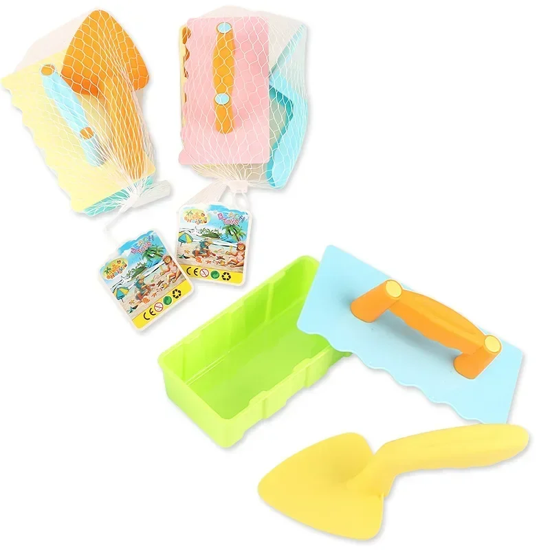 Sand Snow Tools set giocattoli da giardino bambini Sand Snow Mold giocattoli estivi per bambini per Seaside Beach Play Sand Snow Winter Toy