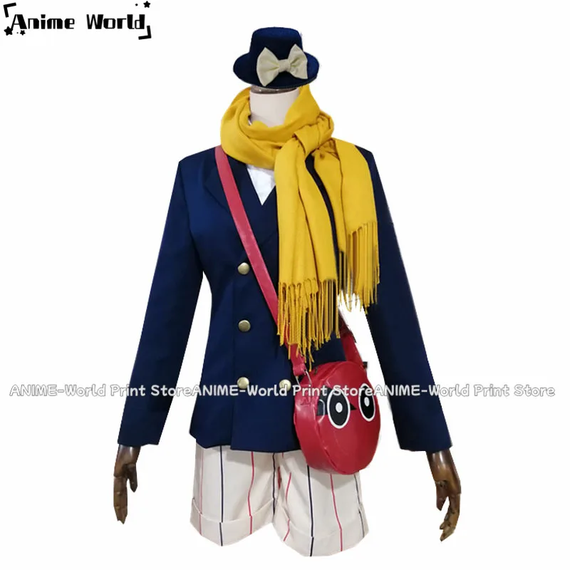 《Custom Size》Anime Yumeno Kyusaku Cosplay Costume full set with bag custom-made