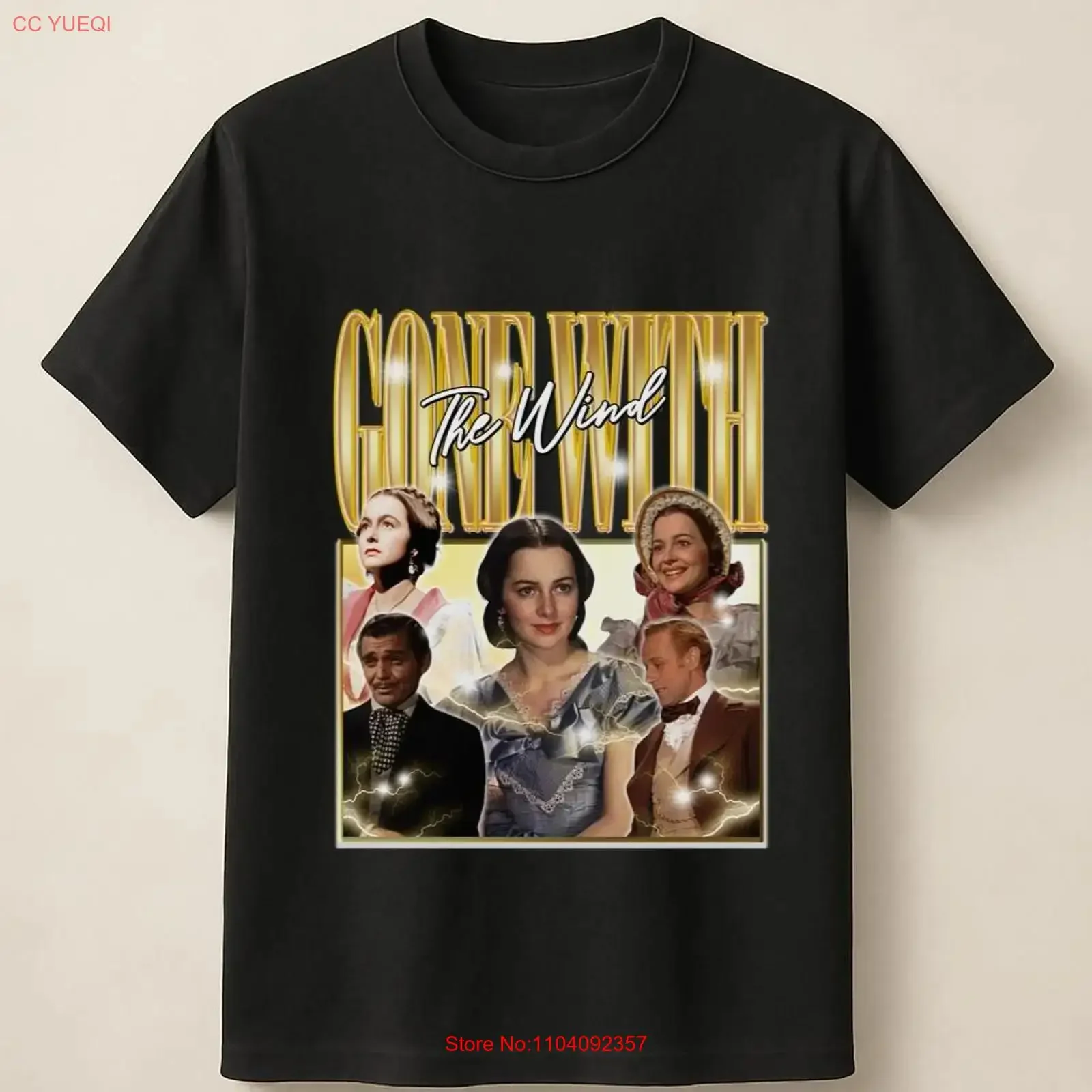 Scarlett O Hara Dramatic in Vintage Romance Tribute T Shirt vintage Washed Stretched Comfortable homme Unisex streetwear