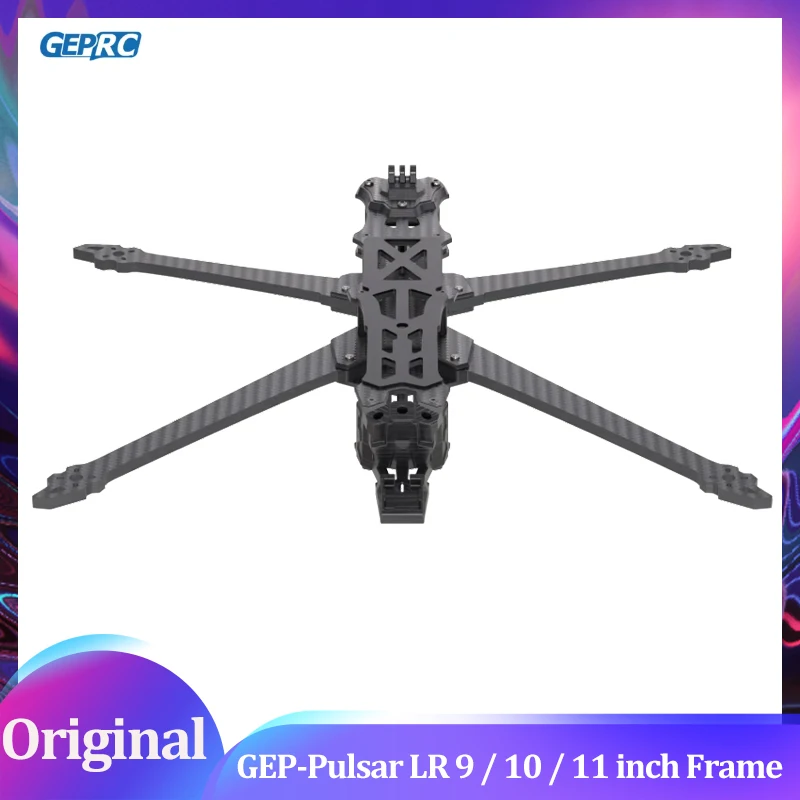 GEPRC GEP-Pulsar LR 9/10/11 inch Frame Propeller 7075-T6 Aluminum Accessory Base Quadcopter FPV Freestyle RC Racing Drone