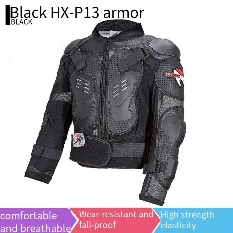 

Men's Motocross Motorcycle Armor Suit Crash-Resistant Chest Protector Racing Protective Gear Rider Armor Clothing