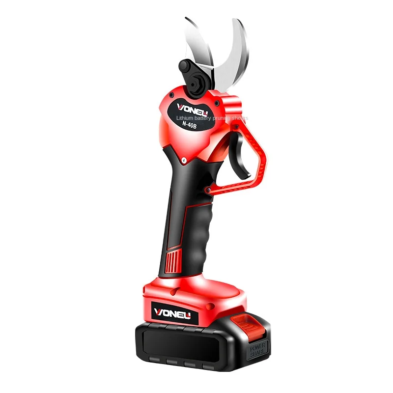

Rechargeable Handheld Electric Garden Pruning Shears Lithium Battery Powered Thick Scissors Secateurs Pruning Scissors