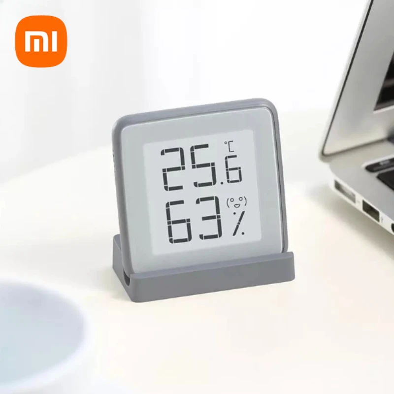 Xiaomi MiaoMiaoCe E-Ink Screen BT2.0 Smart Bluetooth Thermometer Mini Smart Electric Hygrometer with Mijia APP Remote Control