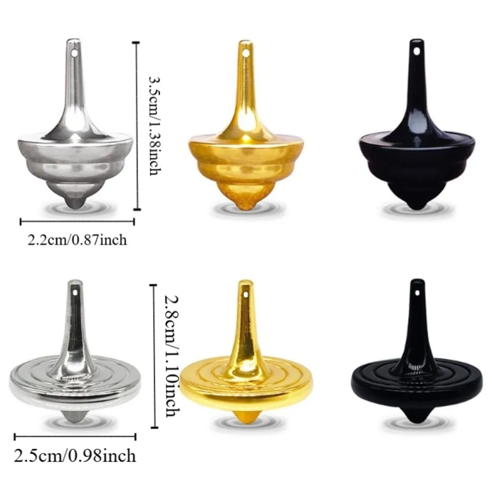 วัสดุโลหะ MINI Gyro สังกะสีโลหะผสม VINTAGE Totem Fidget Spinners แบบพกพา Precision Perfect BALANCE SPINNER Gyro ของขวัญสําหรับเด็ก