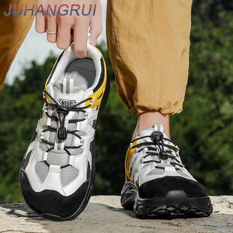 

Men's Wide Toe Breathable Casual Sneakers Non-slip Jogging Shoes Outdoor Sport Casual Shoe Walking Shoes Fashion Loafers Shoes