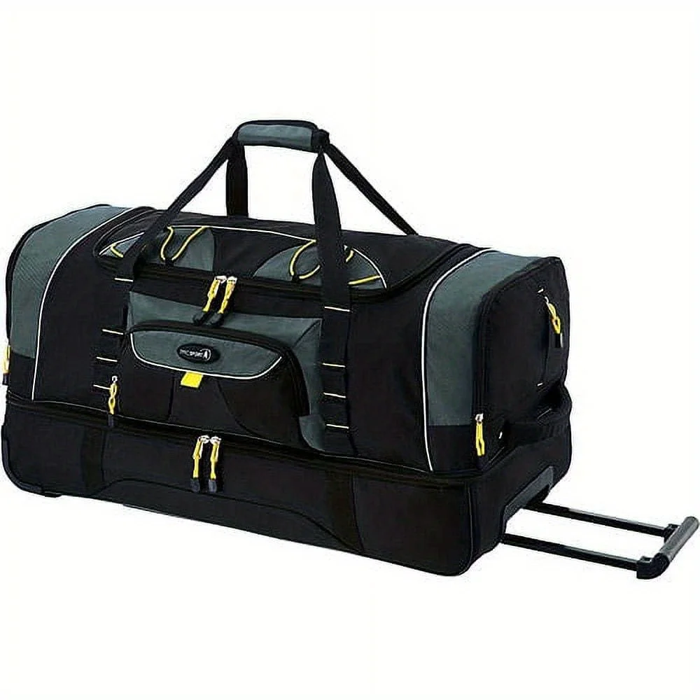 

Jumbo 36" 2-Section Rolling Duffel with Blade Wheels - Black