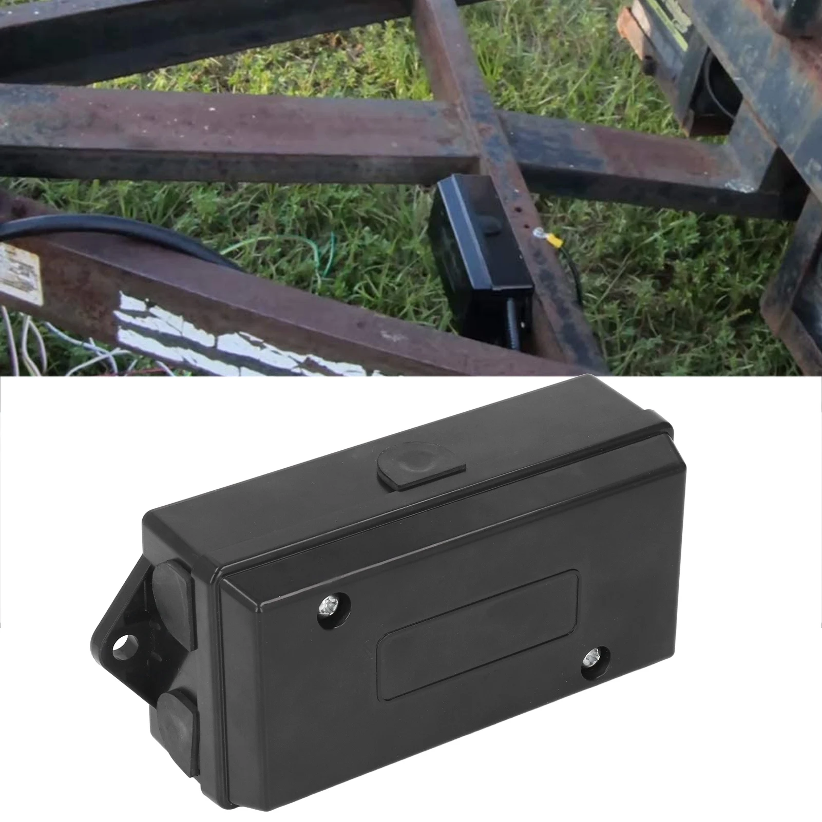Trailer Junction Box 7 Way ABS Terminal Connector Waterproof Distribution Block for Power Car Junction Box Trailer Junction Box