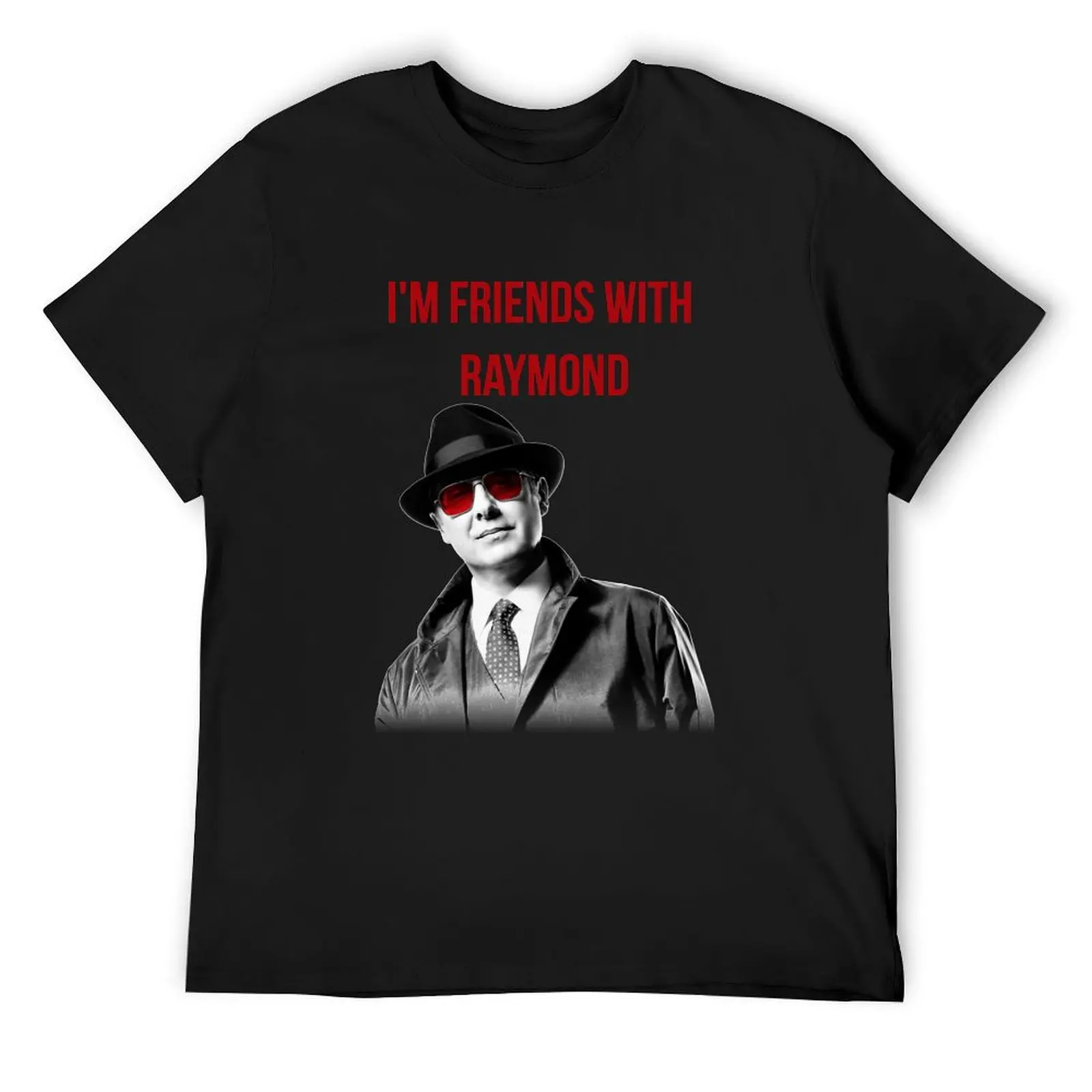 

Raymond with red glasses T-Shirt oversized graphic t shirts summer top basketball graphic tees plain t shirts men