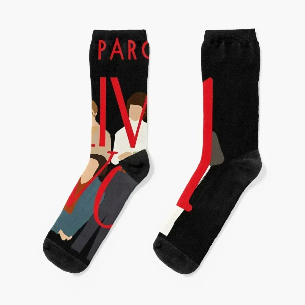 

Parcels Live Vol. 1 Classic Socks cute sport Novelties professional running Man Socks Women's