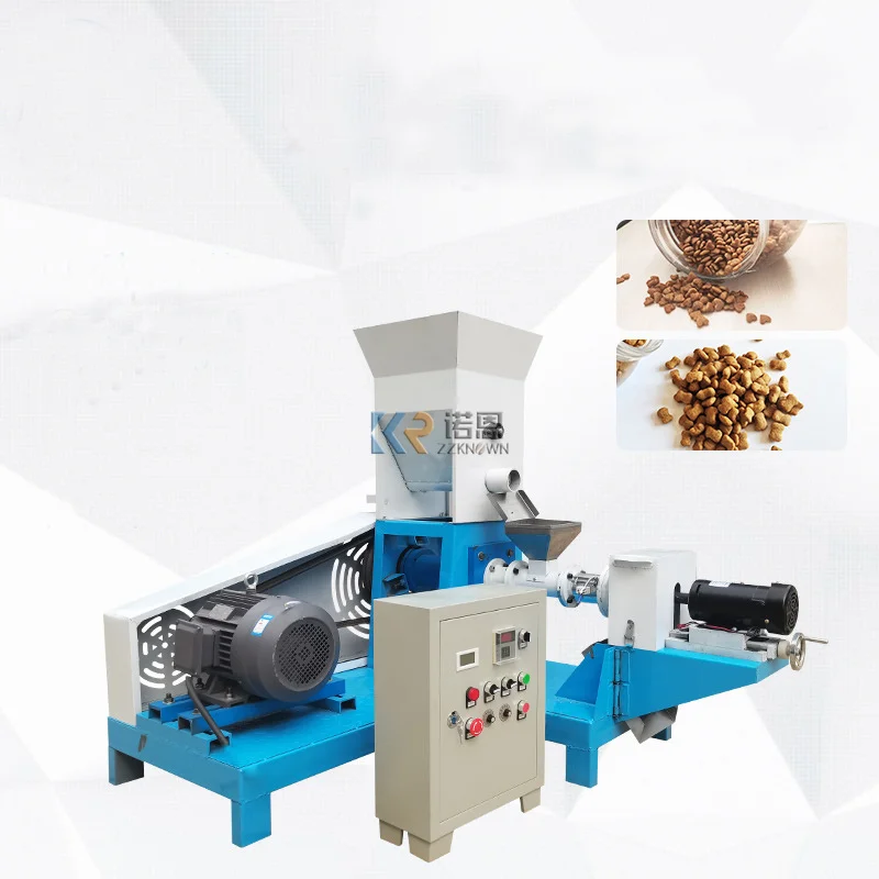 40-50 كجم / ساعة الأسماك العائمة آلات تجهيز الأعلاف الحيوانية الغذاء الطارد لتغذية الحيوانات آلة صنع أعلاف الدجاج