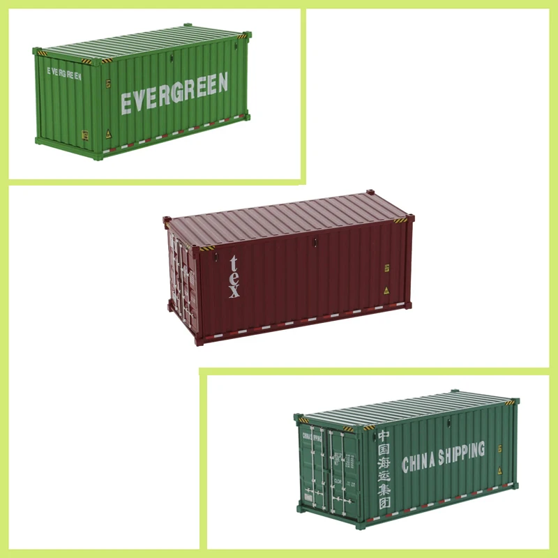 

DM 1:50 Scale 20-foot Container Simulation Model Holiday Collection & Gift & Souvenir Display Toy