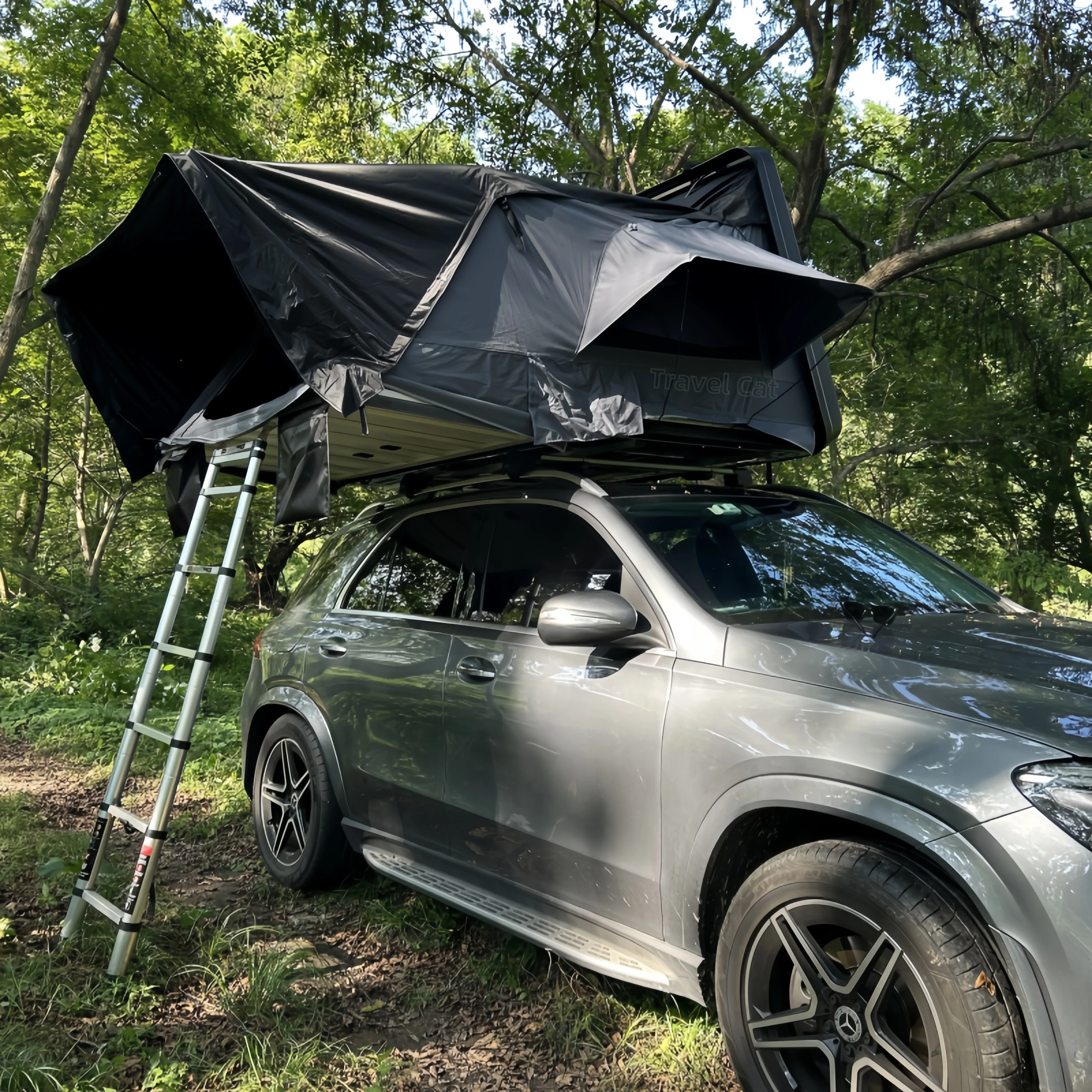 

Outdoor Pop-up Waterproof Hard Shell Car Roof Tent ABS Hard Shell Car Roof Tent OEM Four Seasons Universal Mobile Home