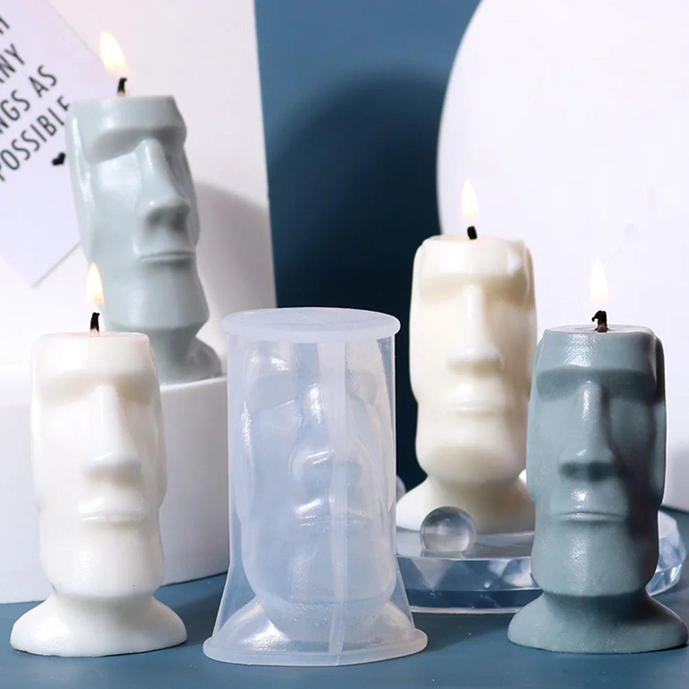

Silicone Mold Giant Figure Decorative Wax Making Mold DIY Tool Epoxy Resin Molds White Soap Casting Hardware