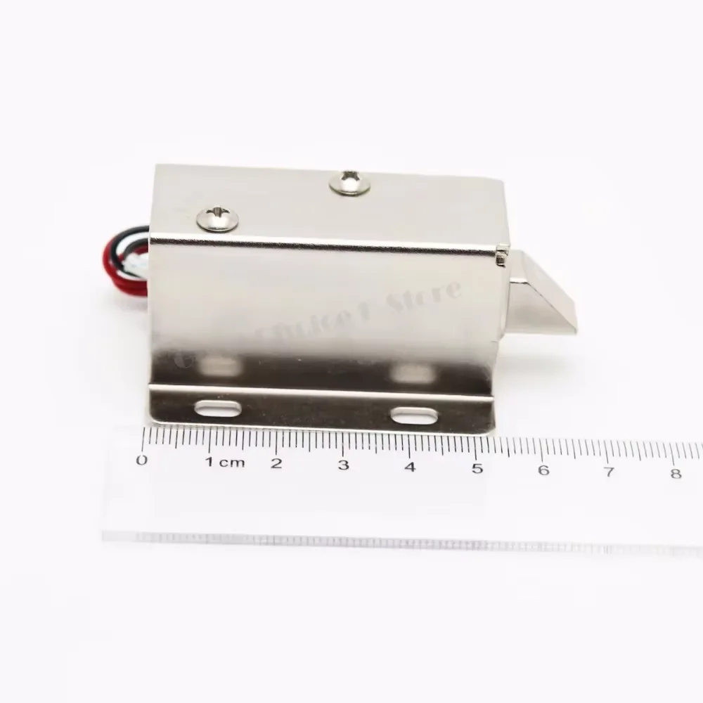 DC 12V Small Size Solenoid Electromagnetic Electric Control Cabinet Cupboard Door Drawer Lock