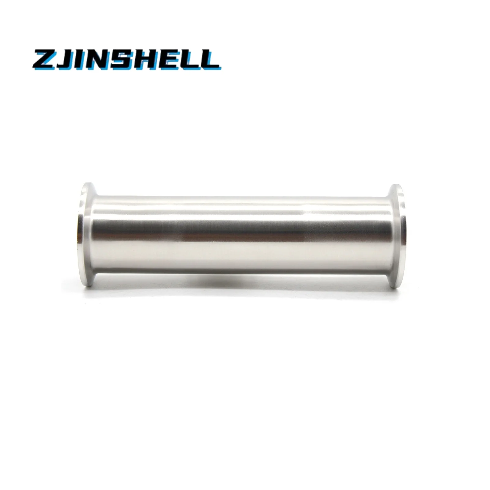 High Quality 3/4” 1” 1-1/2” 2” 3” （19-76mm）Sanitary Tri Clamp Type Spool Tube With  Ferrule Clamp SS304 100mm 500mm Length Tube