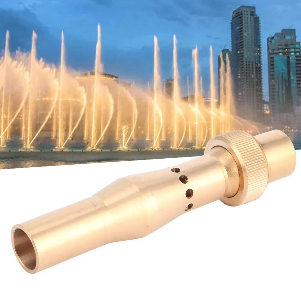 1/2 Inch DN15 Fountain Nozzle 3/4 Inch DN20 1 Inch DN25 Landscape Nozzle Female Thread Easy Installation Fountain Sprinkler