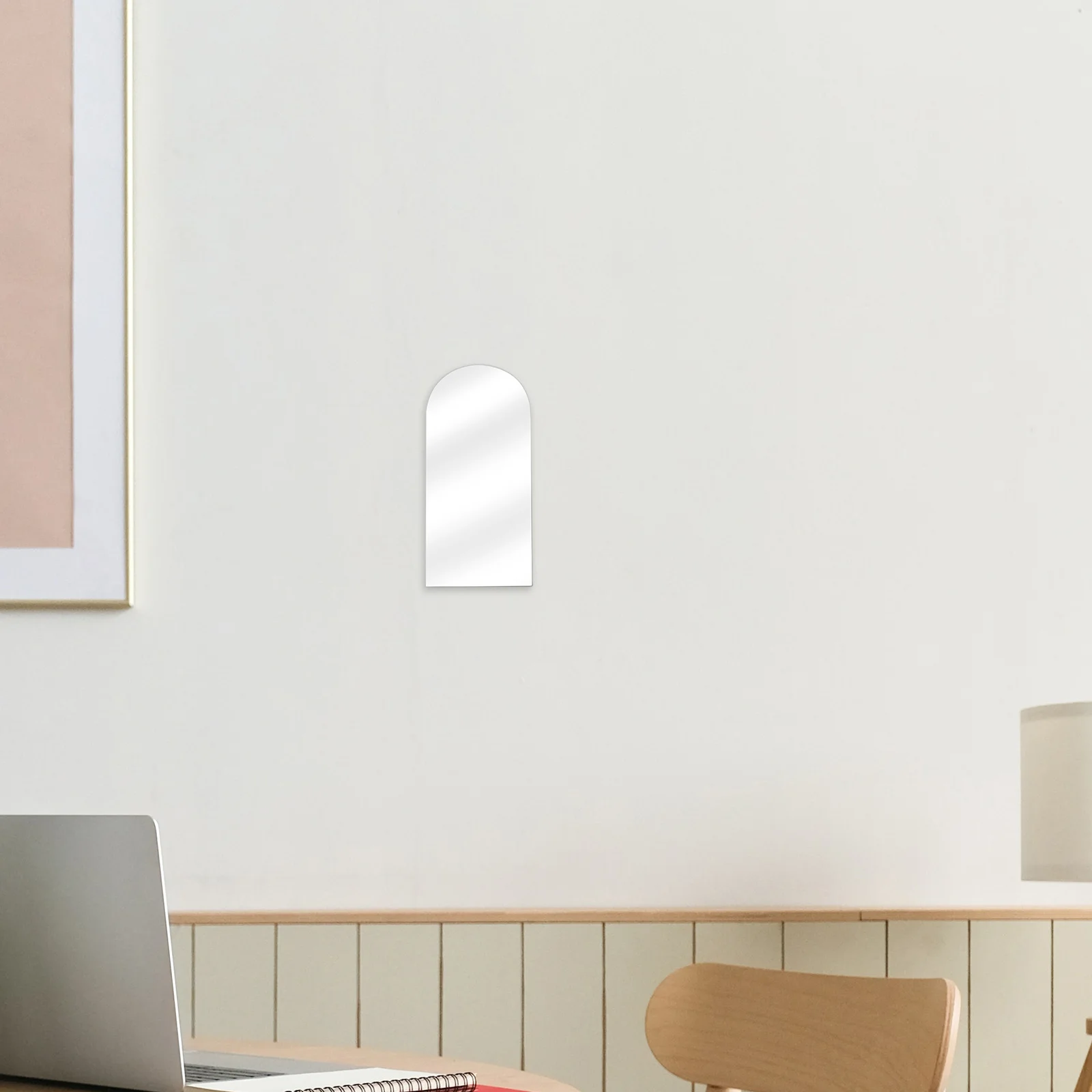 

Irregular Shaped Acrylic Decorative Desktop Mirror For Bedroom Vanity Table Top Diy Home Decor Wall Mountable Lightweight